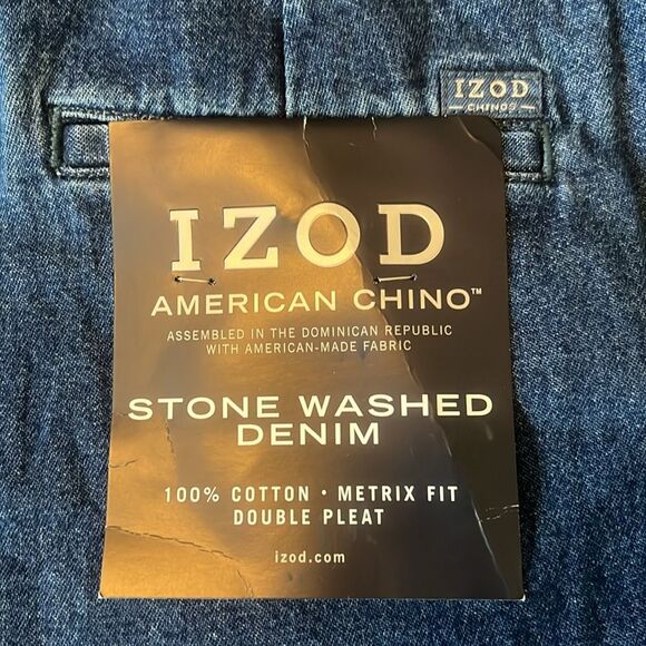Izod American Chino Pant Size 38x34 NWT - Picture 2 of 7